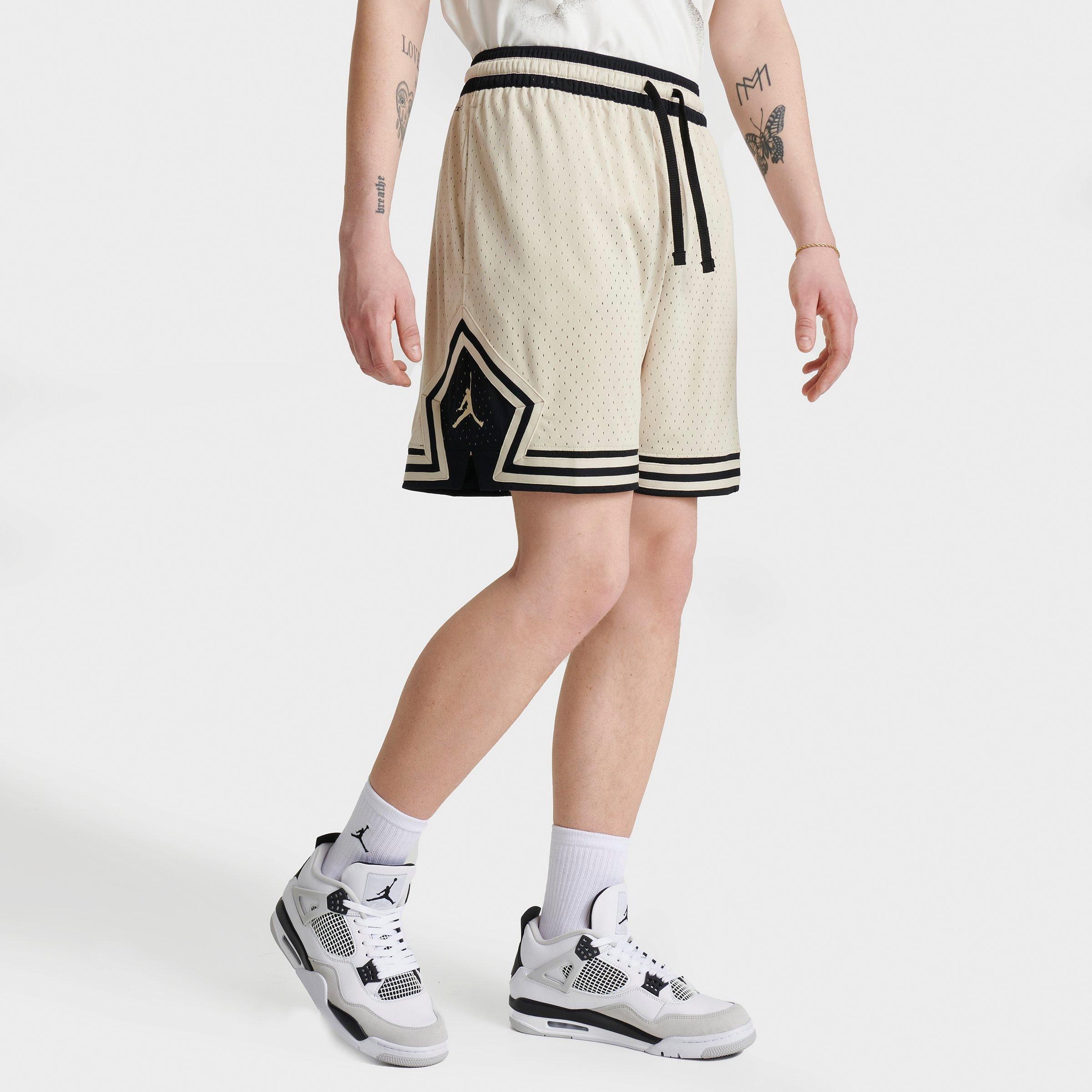 Nike Jordan Men's Sport Dri-fit Air Diamond Shorts In Rattan/black/rattan