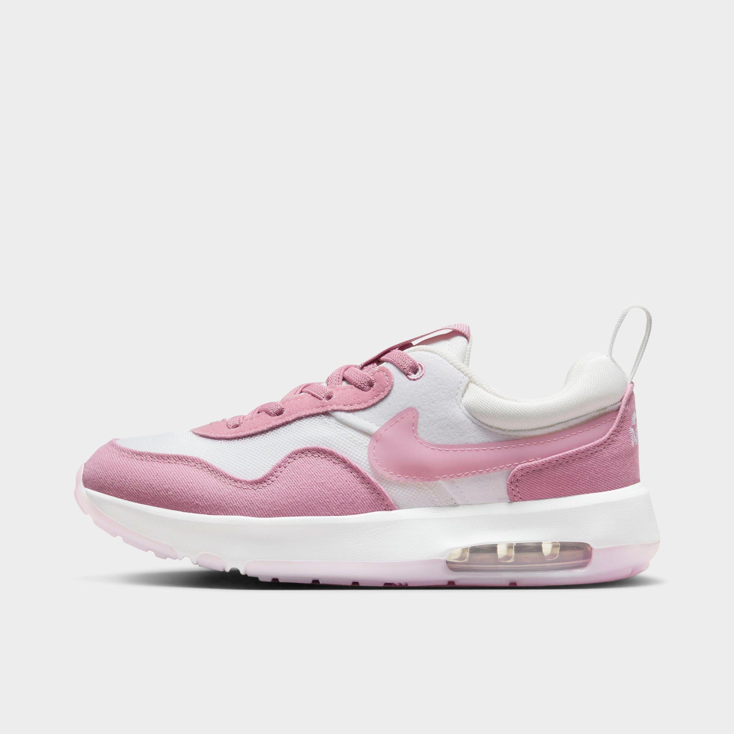 Nike Air Max Motif Little Kids' Shoes In Summit White/white/pink Foam/elemental Pink