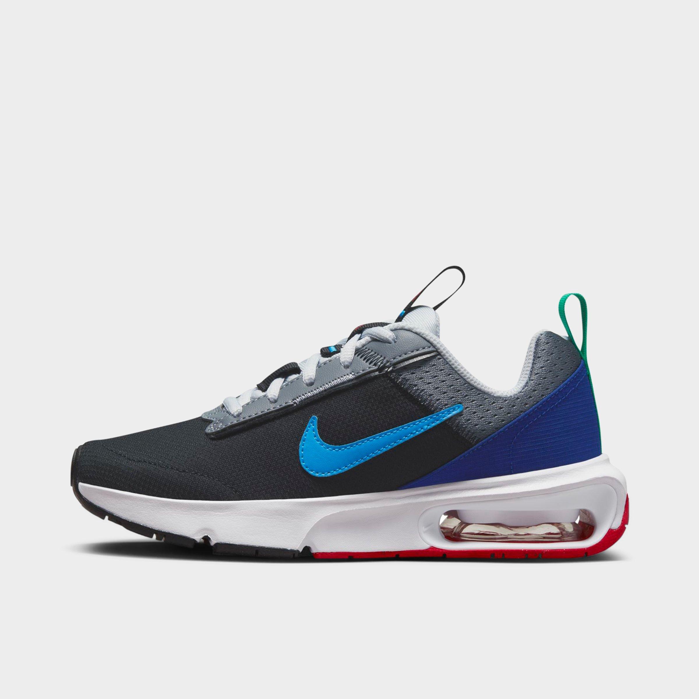 Nike Air Max Intrlk Lite Sneaker In Black/cool Grey/deep Royal Blue/photo Blue