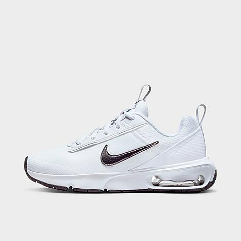 Nike Big Kids' Air Max Intrlk Lite Casual Shoes In White/black/photon Dust
