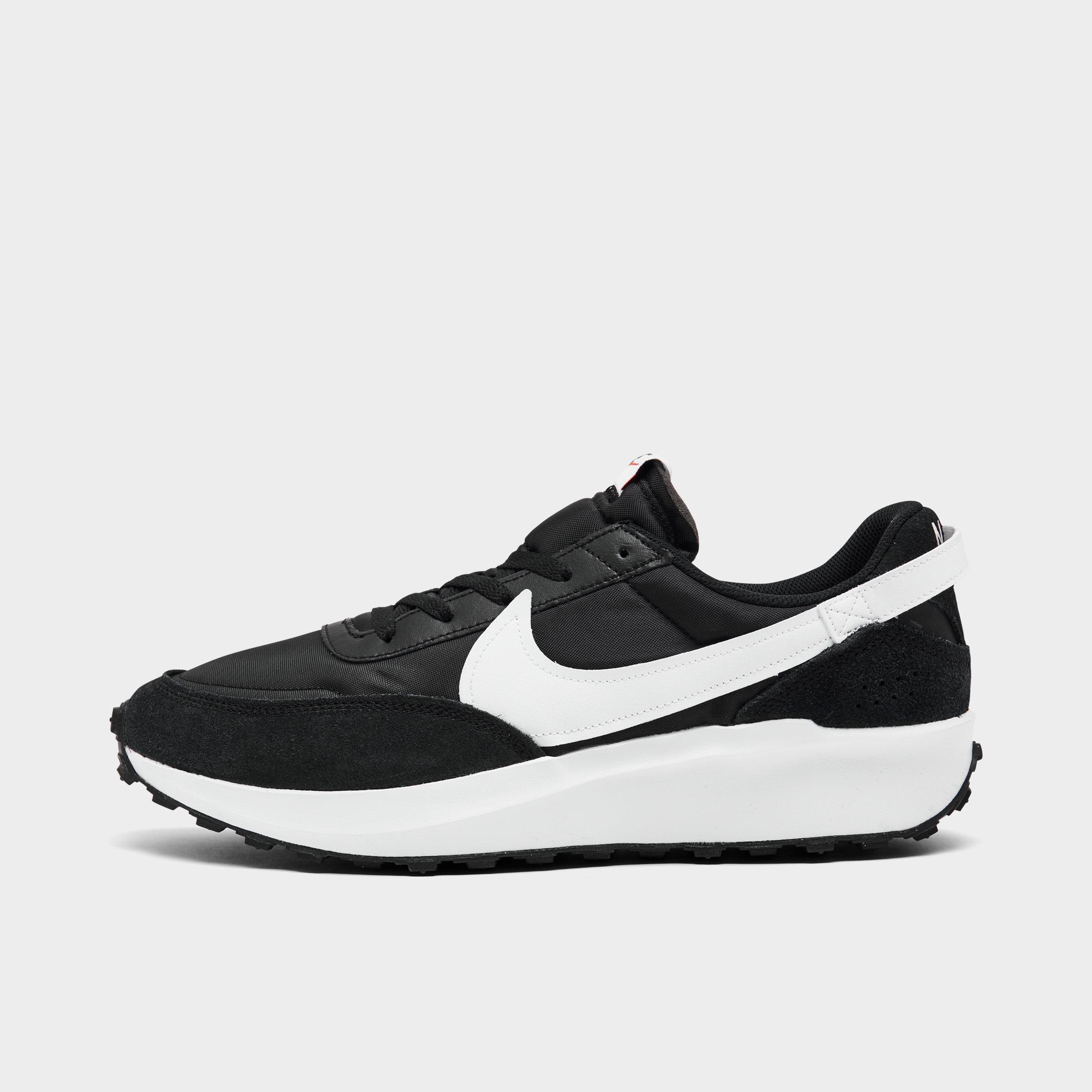 Nike Waffle Debut Mens Suede Workout Running Shoes In Multi