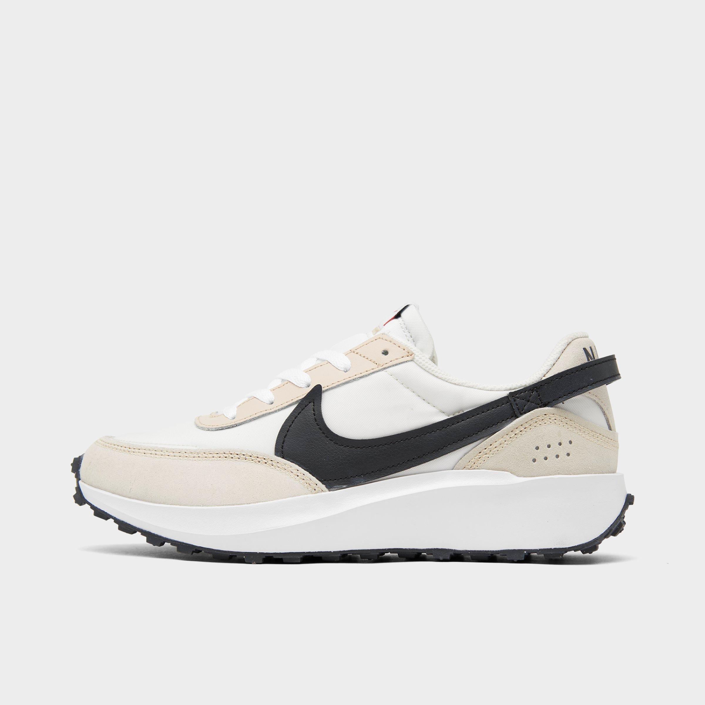 Nike Women's Waffle Debut Casual Shoes In Sanddrift/phantom/white/black