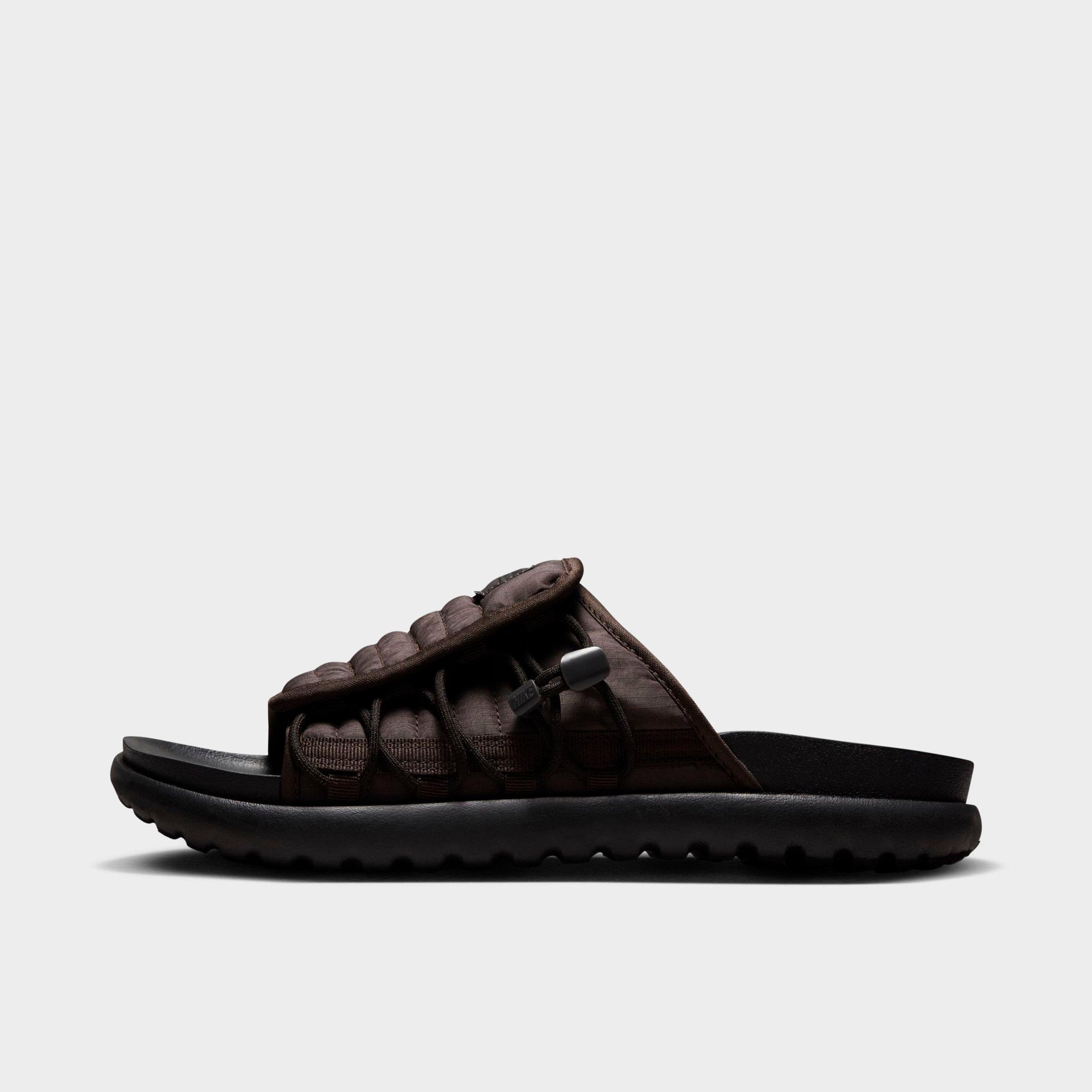 Nike Men's Asuna 2 Slide Sandals In Velvet Brown/medium Ash/black