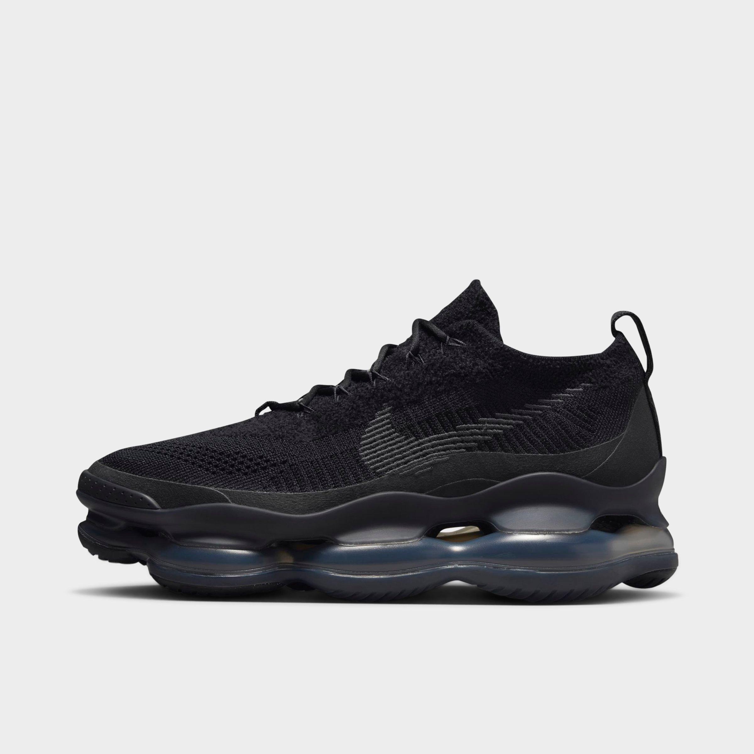 Nike Air Max Scorpion Flyknit Sneakers In Black/anthracite/black/anthracite