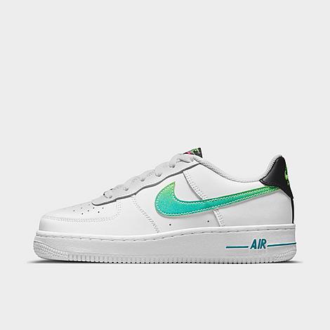 NIKE NIKE BIG KIDS' AIR FORCE 1 LV8 1 OMBRE SWOOSH CASUAL SHOES,3002687