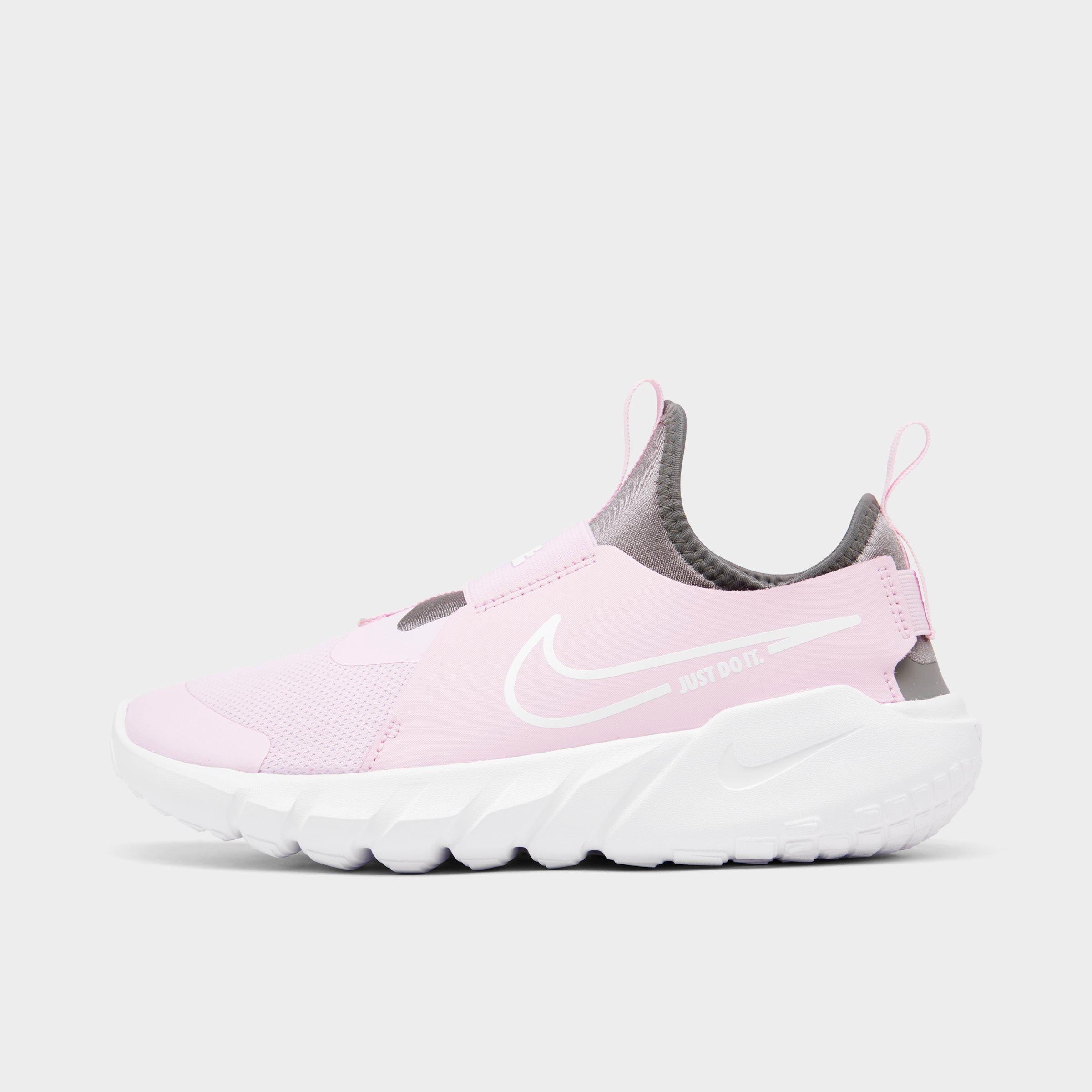 Nike Flex Runner 2 Little Kids' Shoes In Pink Foam/white/flat Pewter/photo Blue