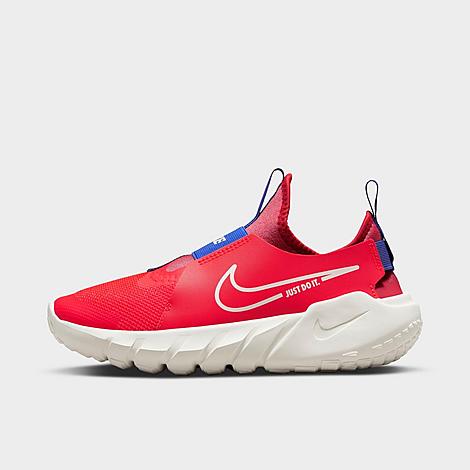 Nike Big Kids' Flex Runner 2 Running Shoes In Bright Crimson/red Clay/game Royal/sail