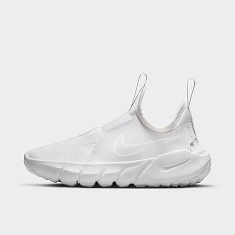 Nike Little Kids' Flex Runner 2 Running Shoes In White/white