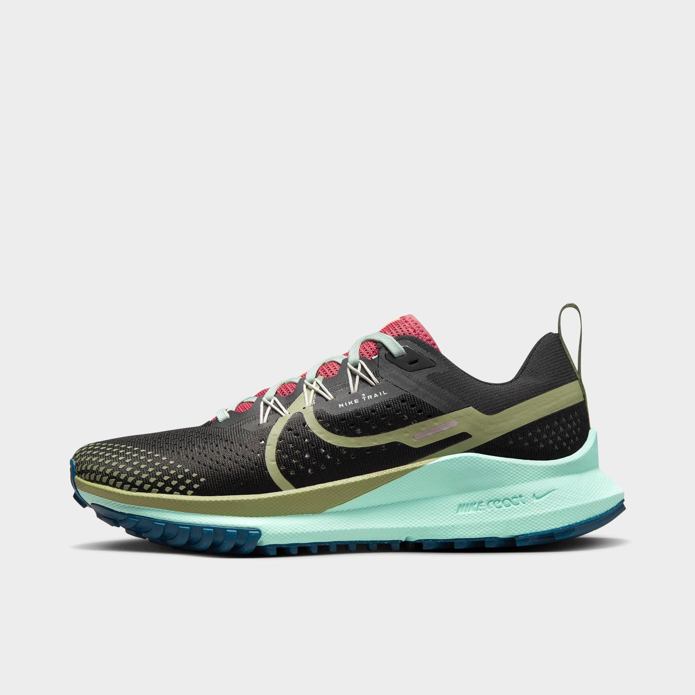 Nike React Pegasus Trail 4 Black/alligator-canyon Rust Dj6159-004 Women's In Black/alligator/canyon Rust/mint Foam/valerian Blue