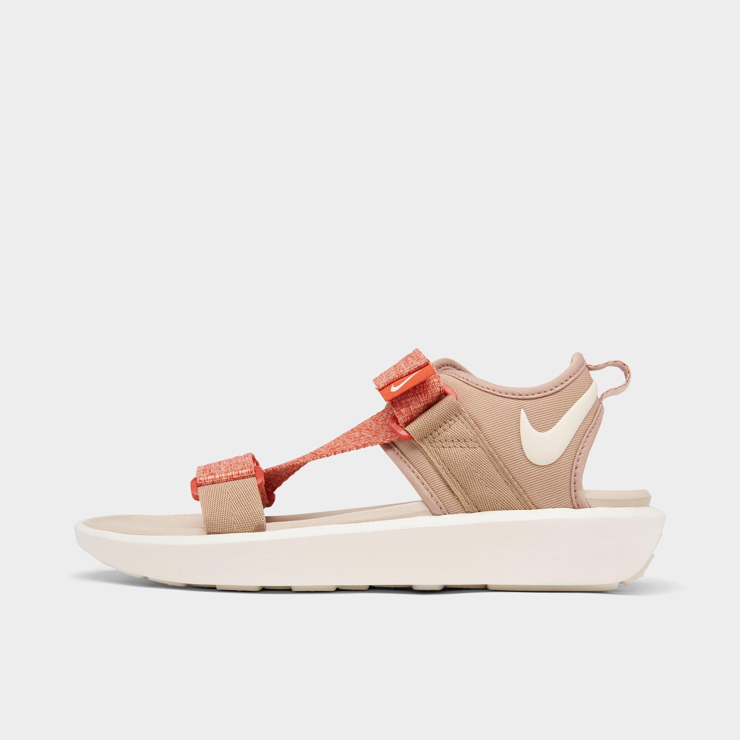 Nike Women's Vista Casual Sandals In Hemp/cashmere/mantra Orange/light Madder Root/sanddrift