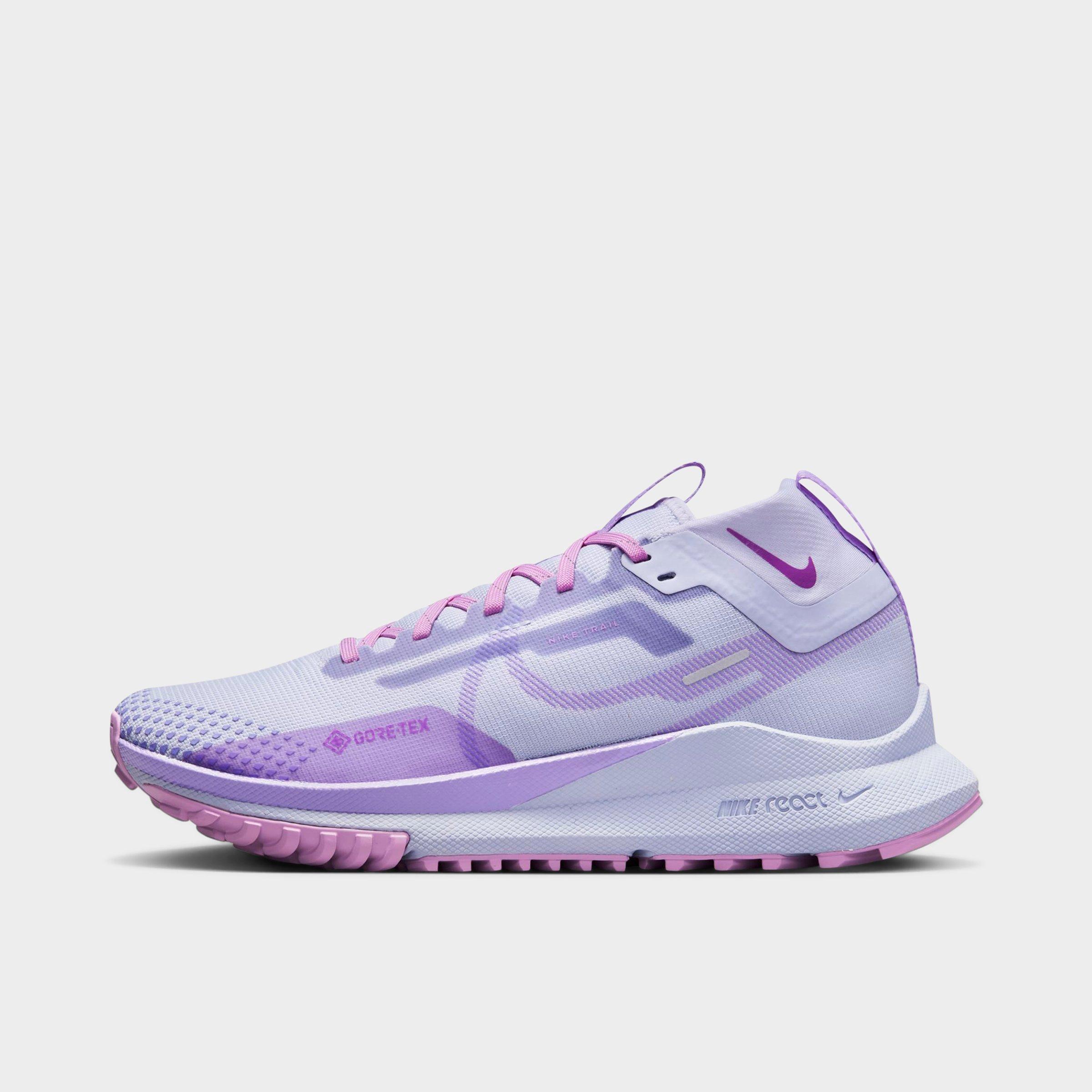 Nike Women's Pegasus Trail 4 Gore-tex Waterproof Trail Running Shoes In Oxygen Purple/rush Fuchsia/vivid Purple/space Purple