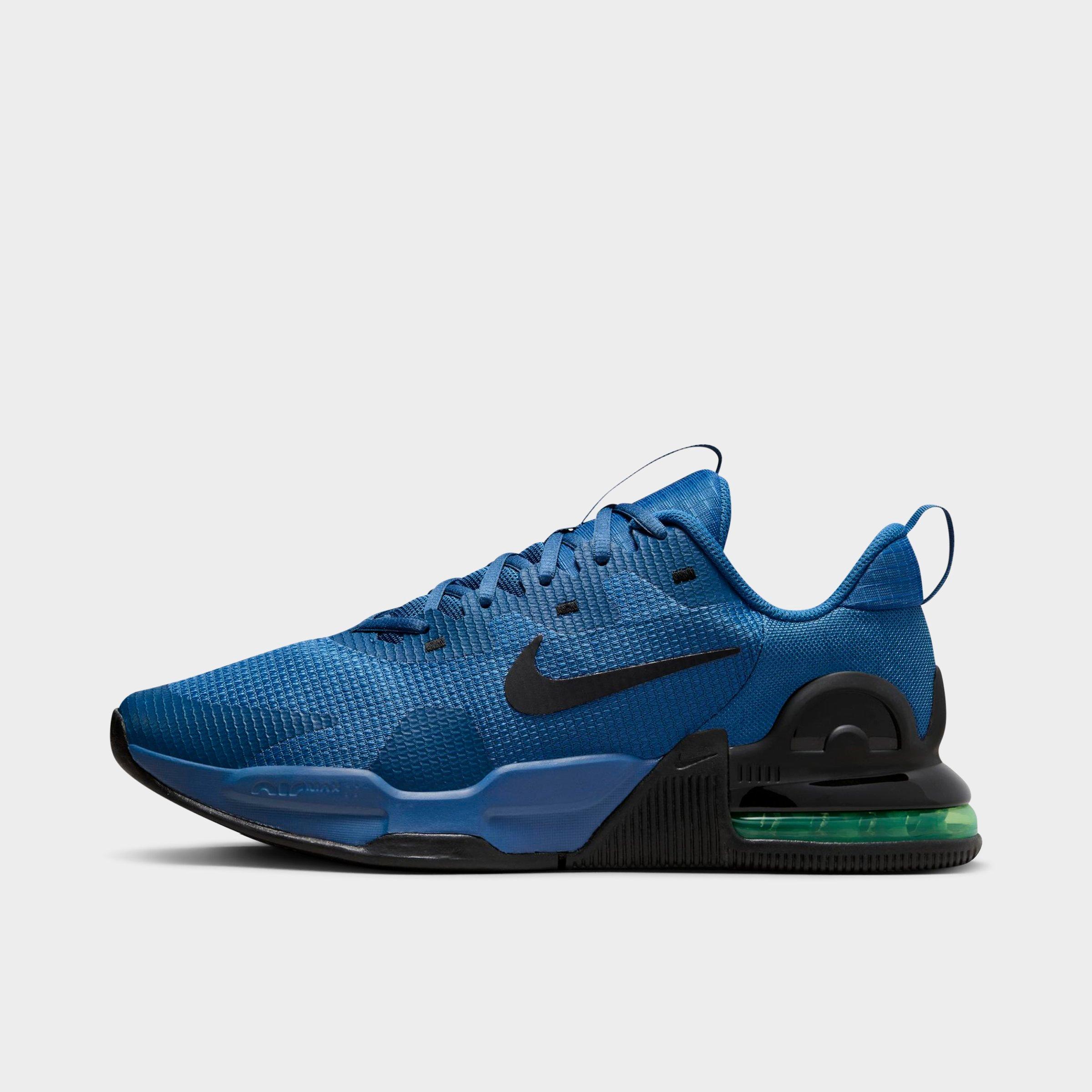 Nike Men's Air Max Alpha Trainer 5 Training Shoes In Court Blue/green Strike/black