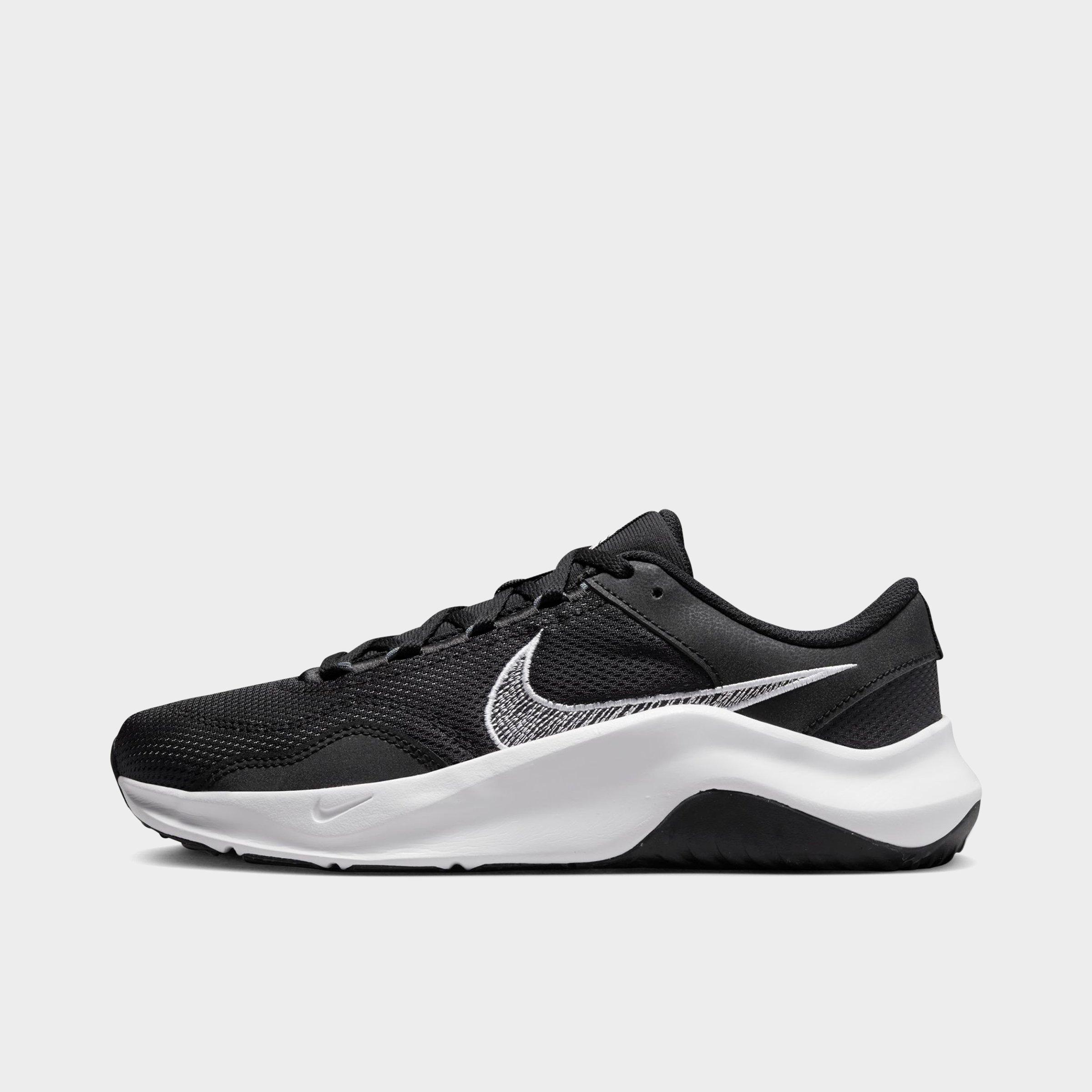 Nike Women's Legend Essential 3 Next Nature Training Shoes In Black/white/iron Grey