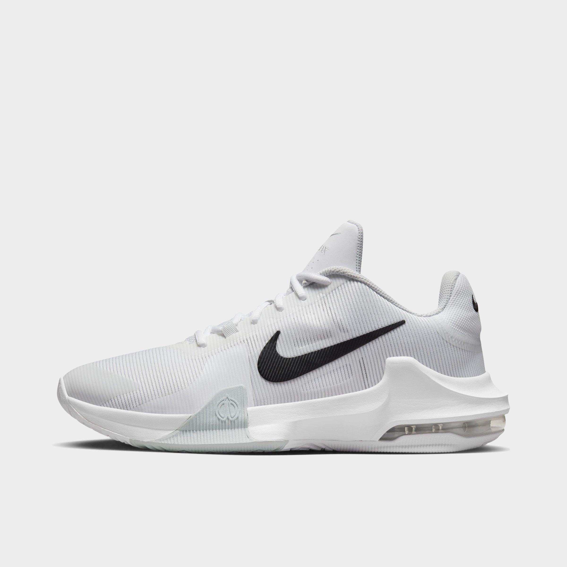 Nike Men's Impact 4 Basketball Shoes In White