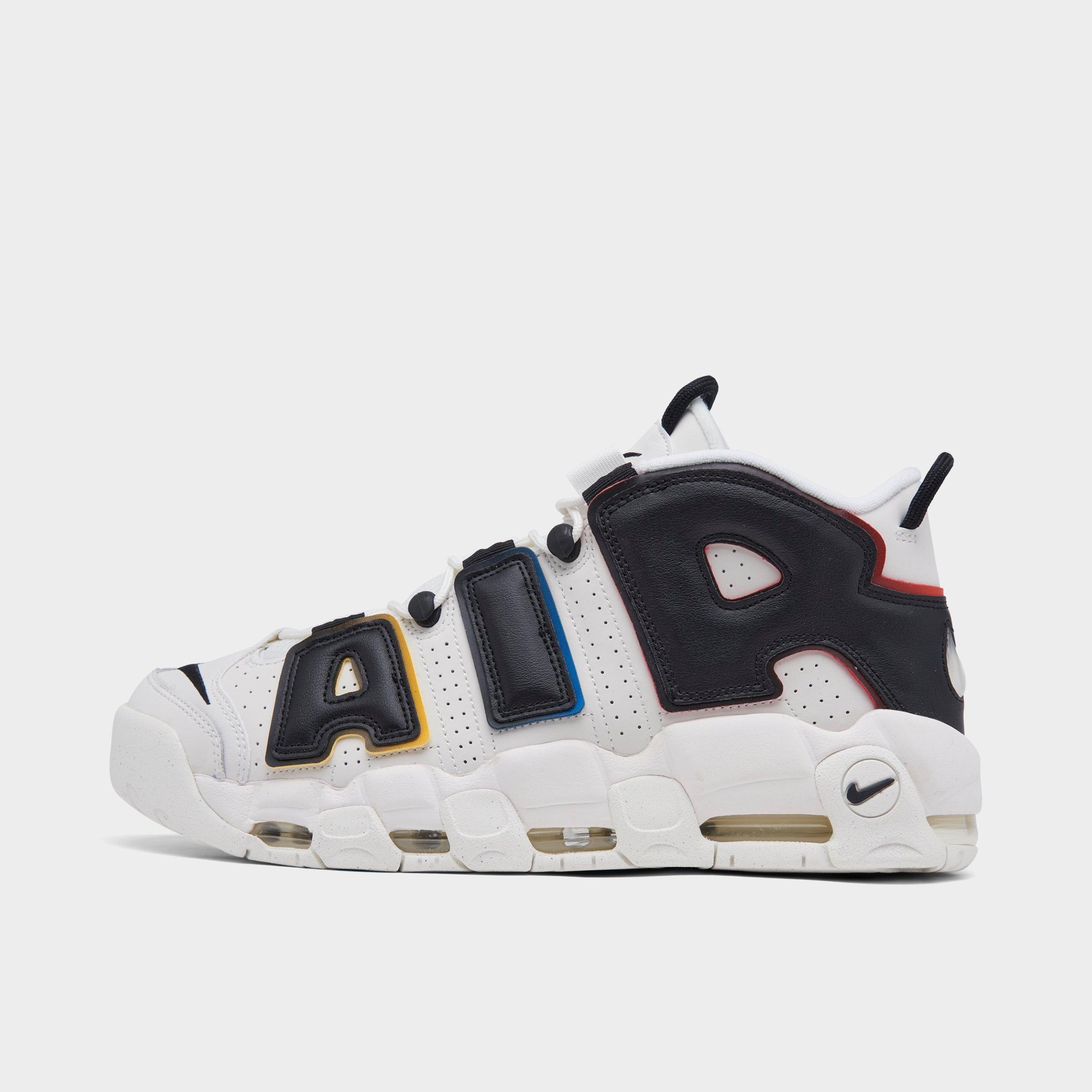 Nike Off-white More Uptempo 96 Sneakers In Sail/sail/team Orange/black
