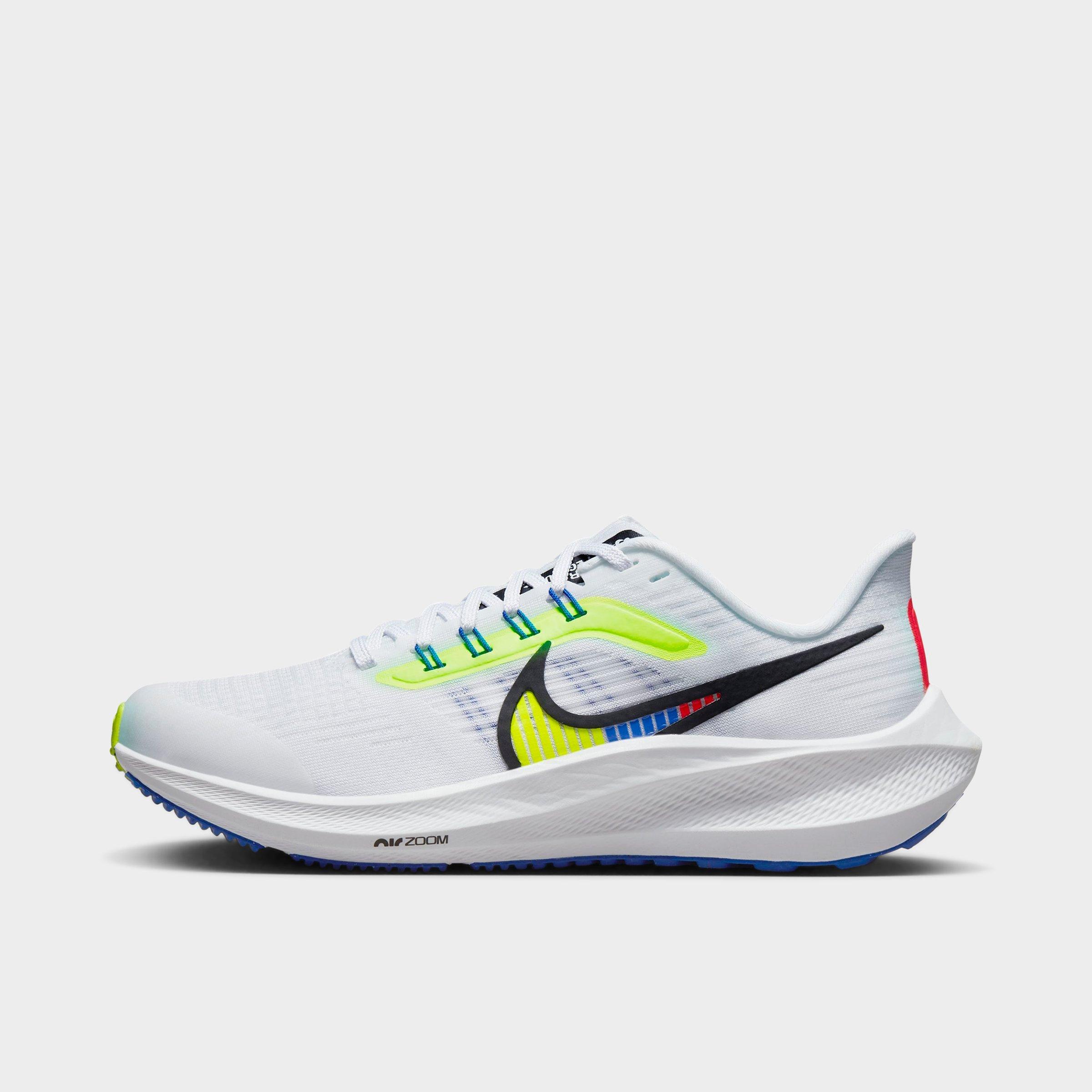 Nike Air Zoom Pegasus 39 Big Kids' Road Running Shoes In White