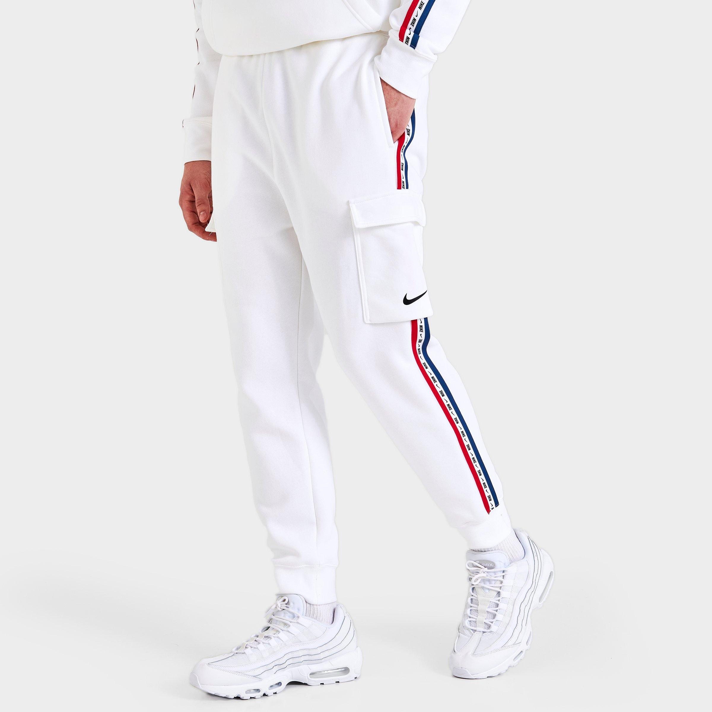 men's nike sportswear repeating fleece cargo pants