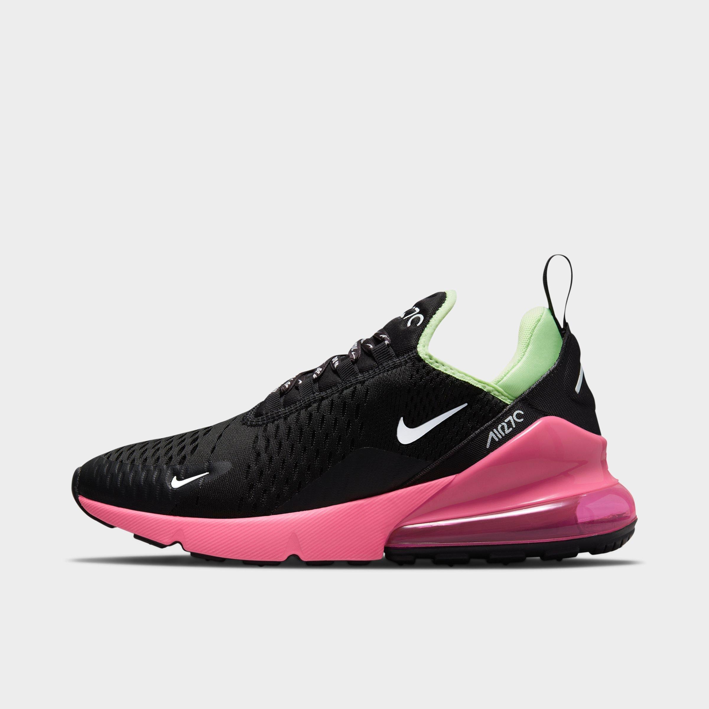 Nike Women S Air Max 270 Se Do You Casual Shoes In White Black Hyper Pink Lime Glow Modesens