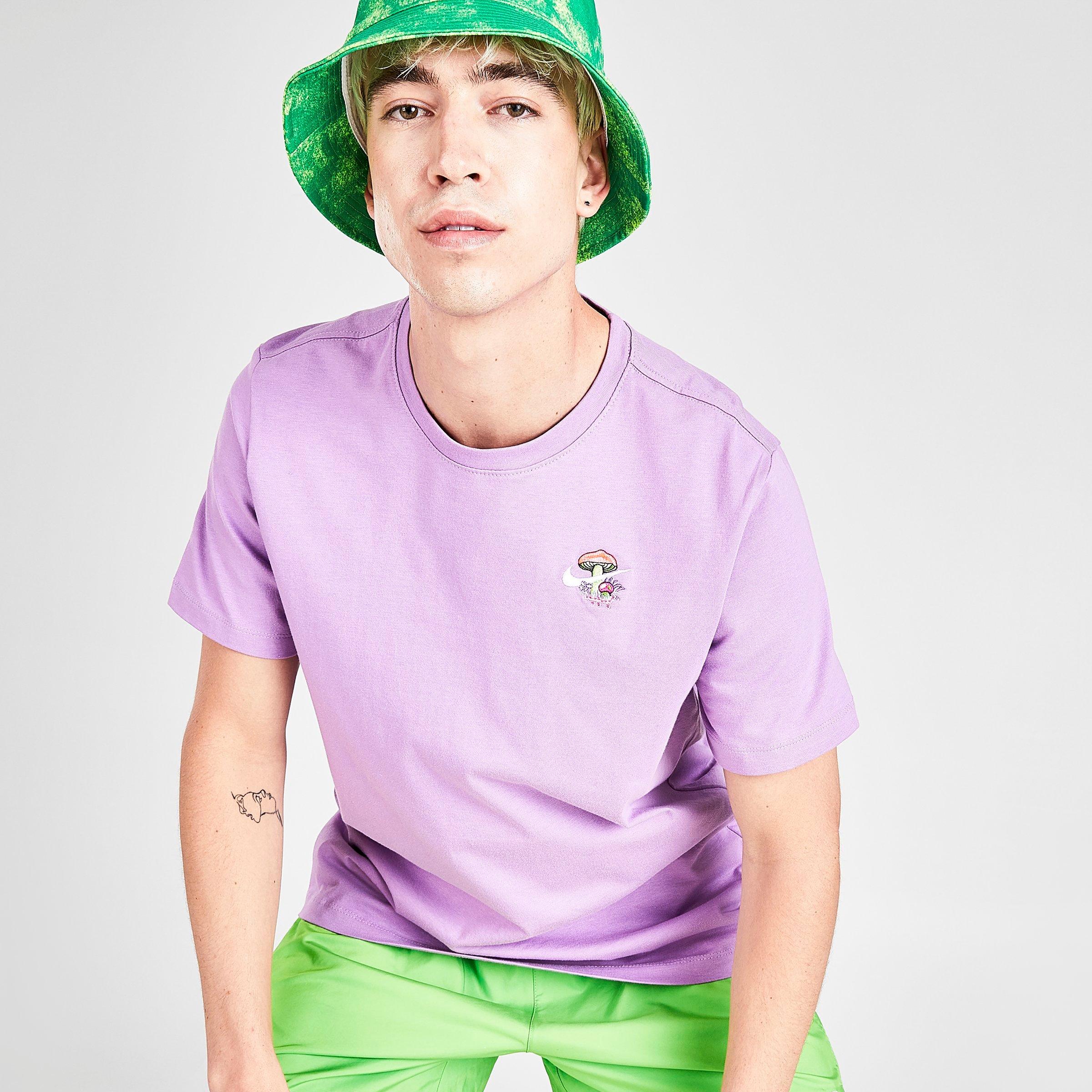 nike mushroom shirt purple