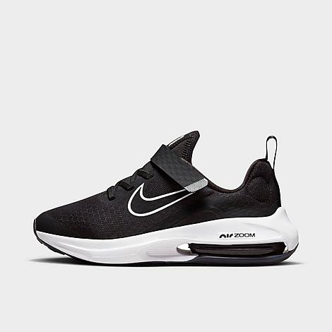 Shop Nike Little Kids' Air Zoom Arcadia Running Shoes In Black/anthracite/white