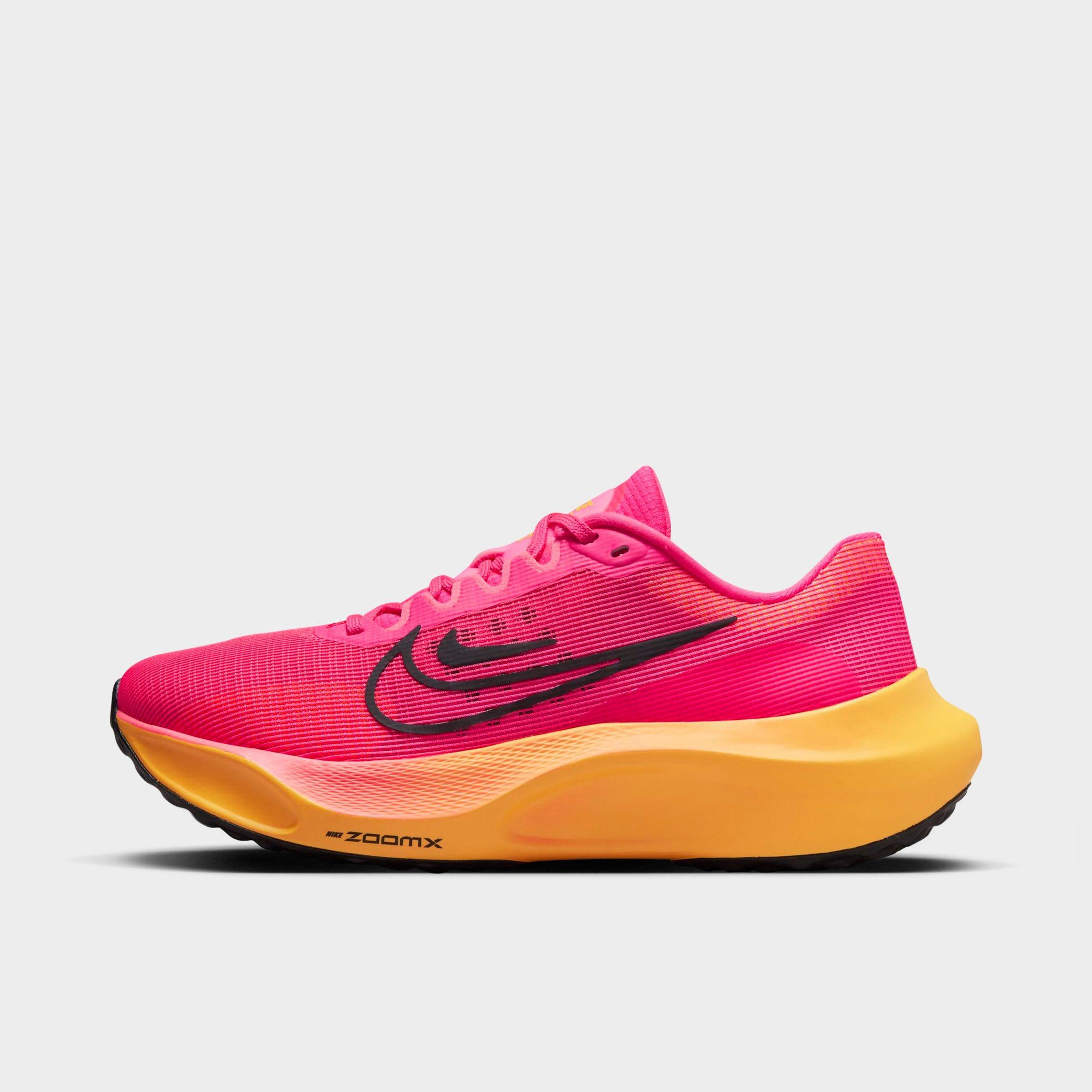 Nike Zoom Fly 5 Running Shoe In Hyper Pink/laser Orange/black