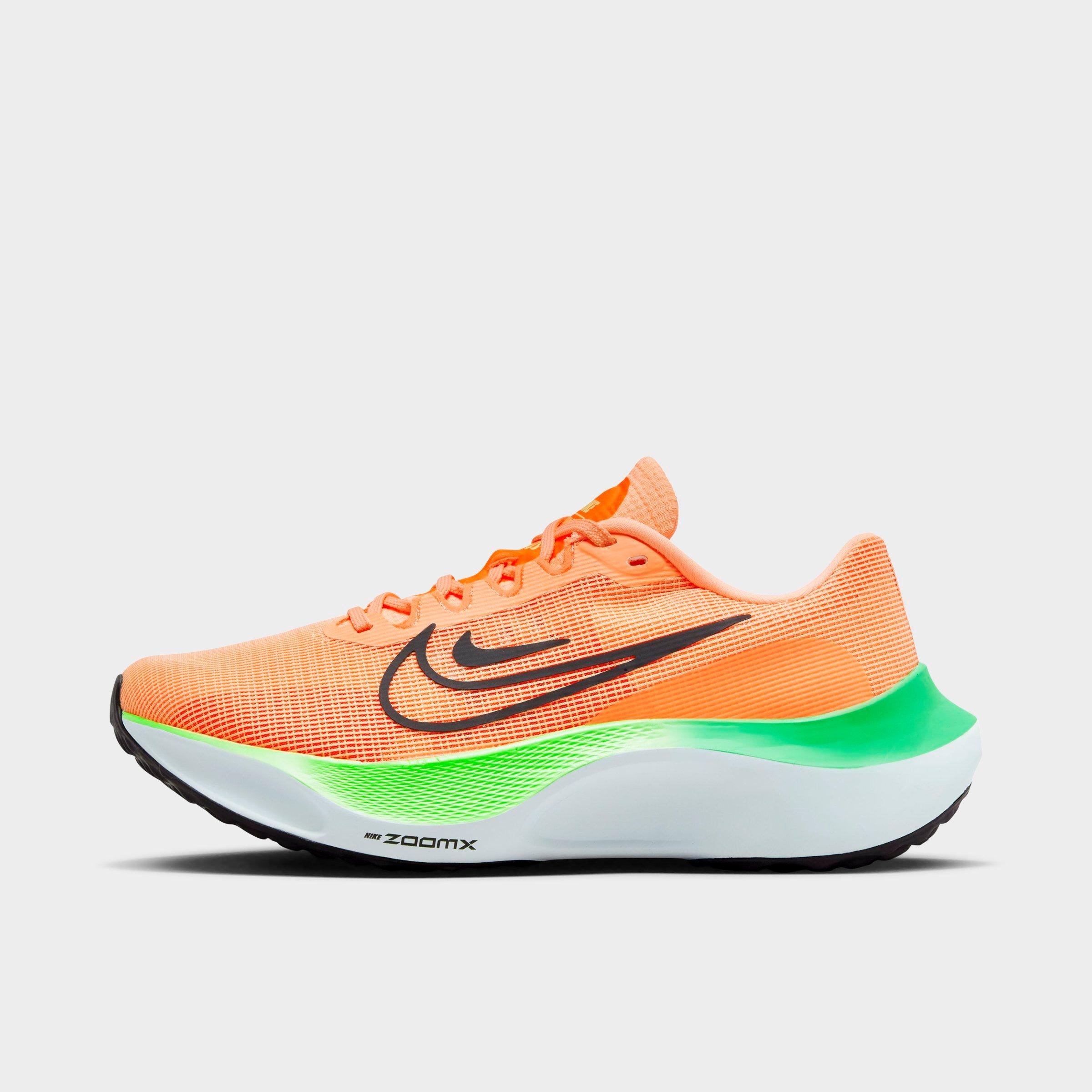 Nike Orange Zoom Fly 5 Sneakers In Total Orange/bright Crimson/white/black
