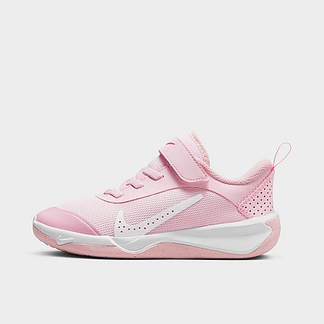 Nike Omni Multi-court Little Kids' Shoes In Pink Foam,hyper Pink,medium Soft Pink,white