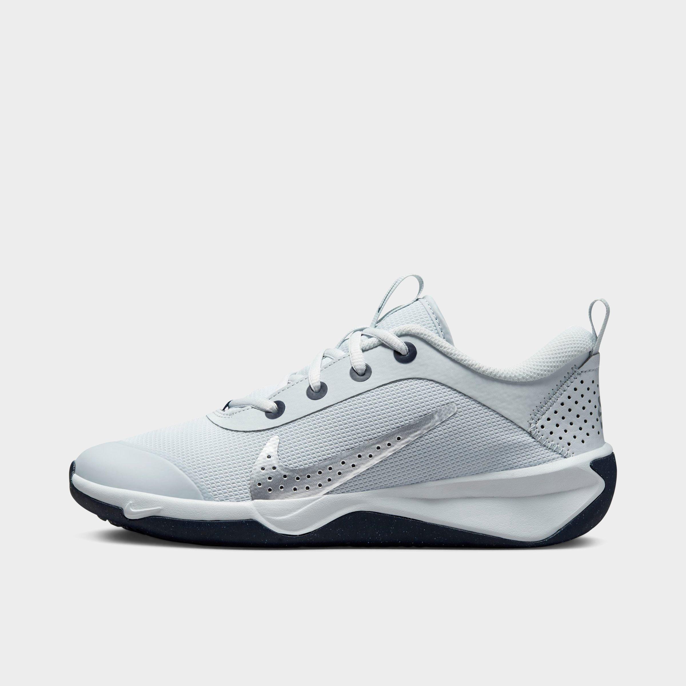Nike Omni Multi-court Big Kids' Indoor Court Shoes In Grey