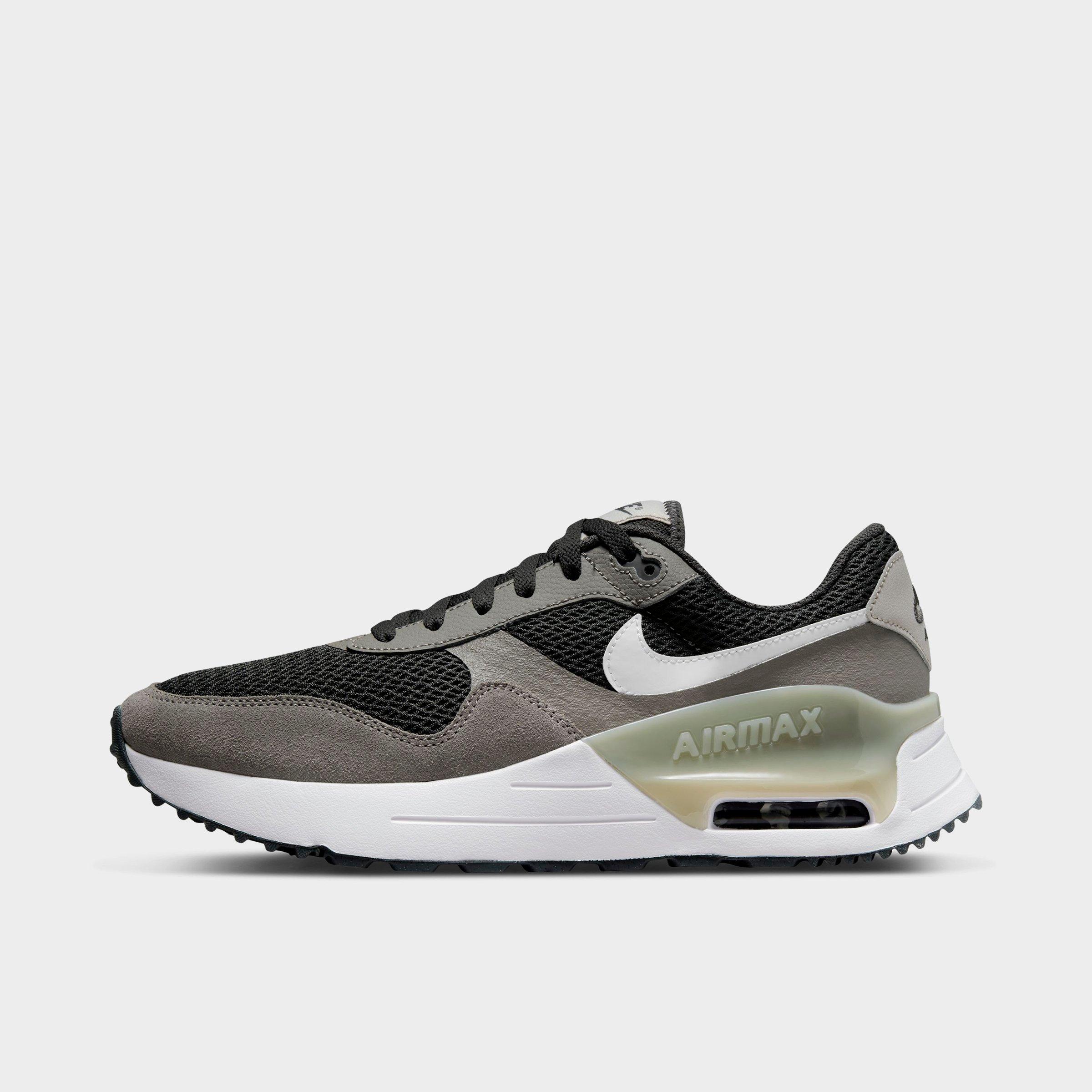Nike Men's Air Max Systm Casual Sneakers From Finish Line In Dark Smoke Grey/flat Pewter/light Iron Ore/white