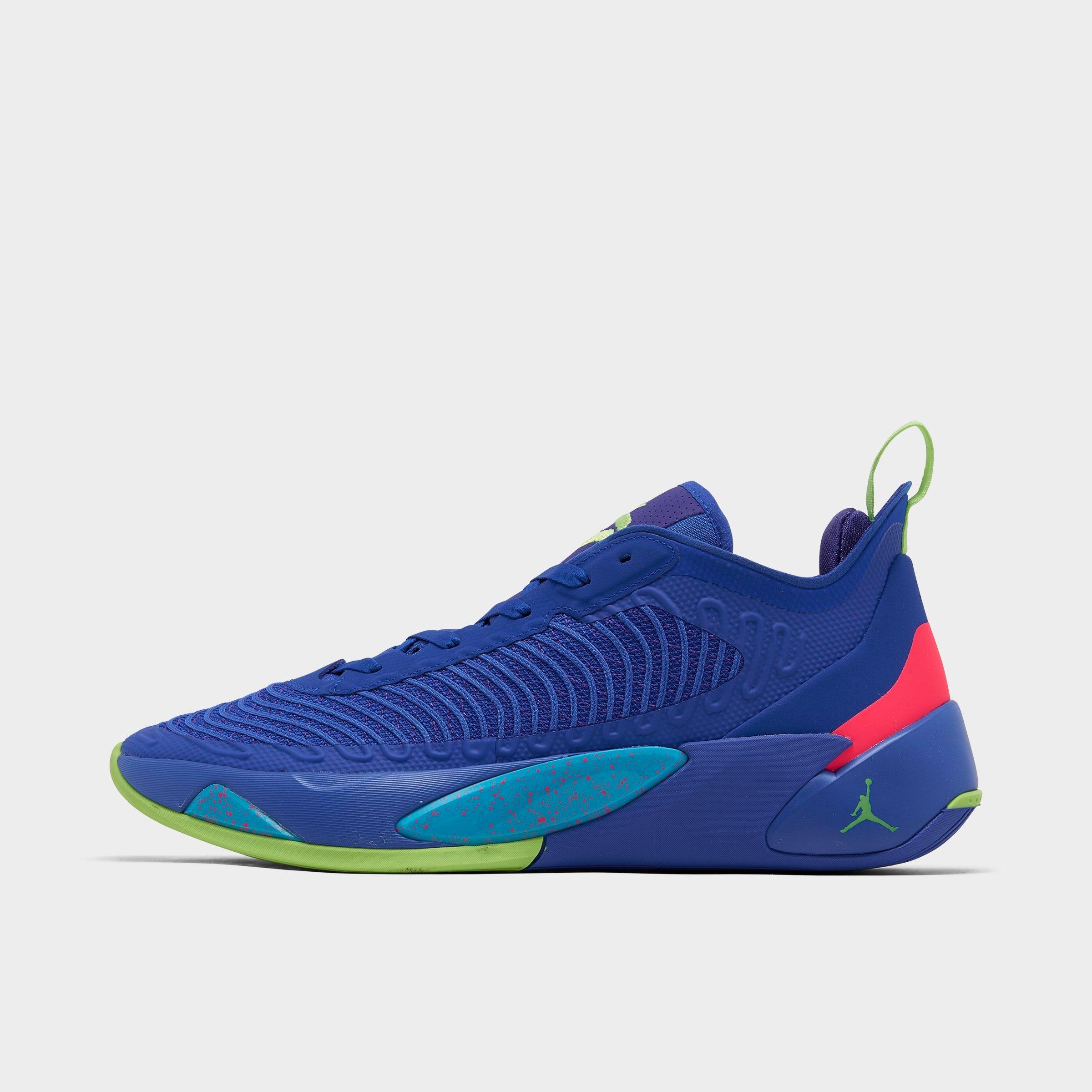 Nike Jordan Luka 1 Basketball Shoes In Racer Blue/ghost Green/racer Pink