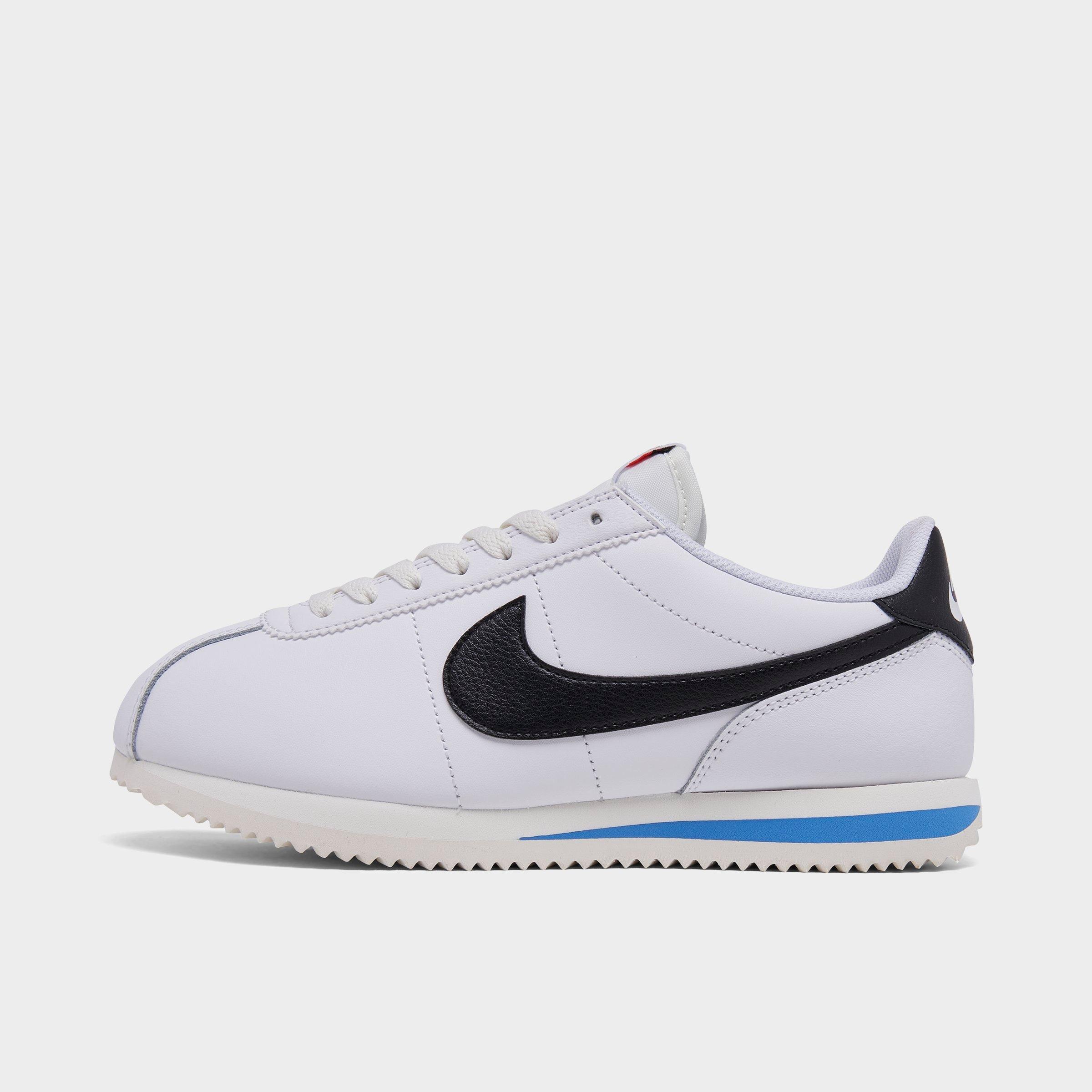 Nike Cortez White/black-light Photo Blue-sail  Dn1791-100 Women's In White/black/light Photo Blue/sail