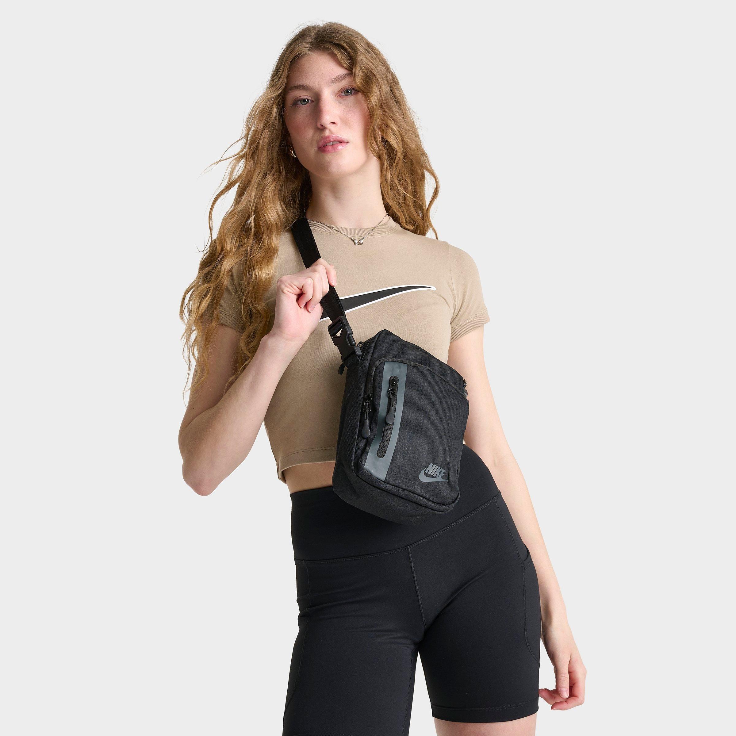 Nike Elemental Premium Crossbody Bag (4L) in Black/Black Size NOSIZ 100% Polyester