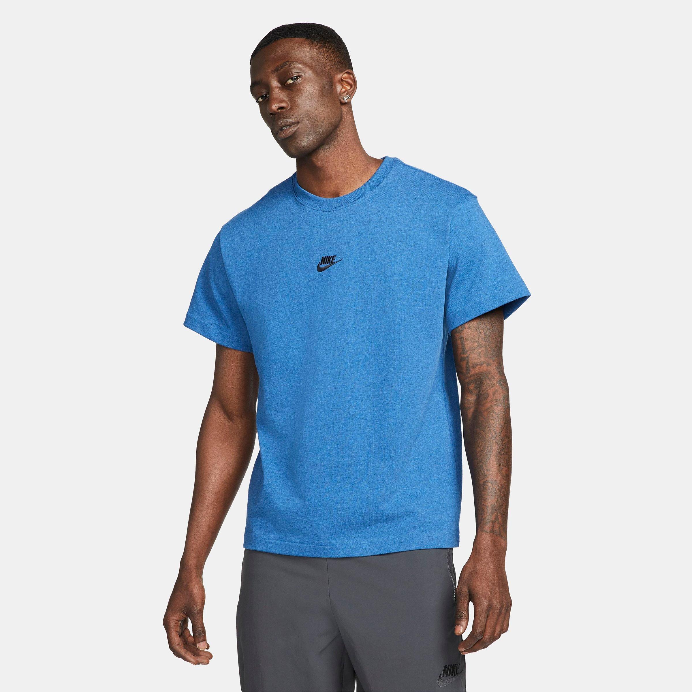 Nike Men's T-Shirt - Blue - S