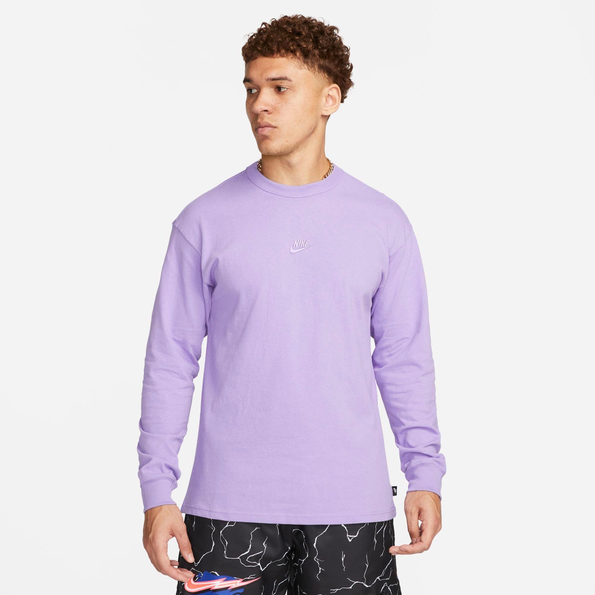 NIKE NIKE MEN'S SPORTSWEAR PREMIUM ESSENTIALS LONG-SLEEVE T-SHIRT