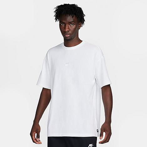 Shop Nike Men's Sportswear Premium Essentials T-shirt In White/white