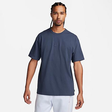 Shop Nike Men's Sportswear Premium Essentials T-shirt In Thunder Blue