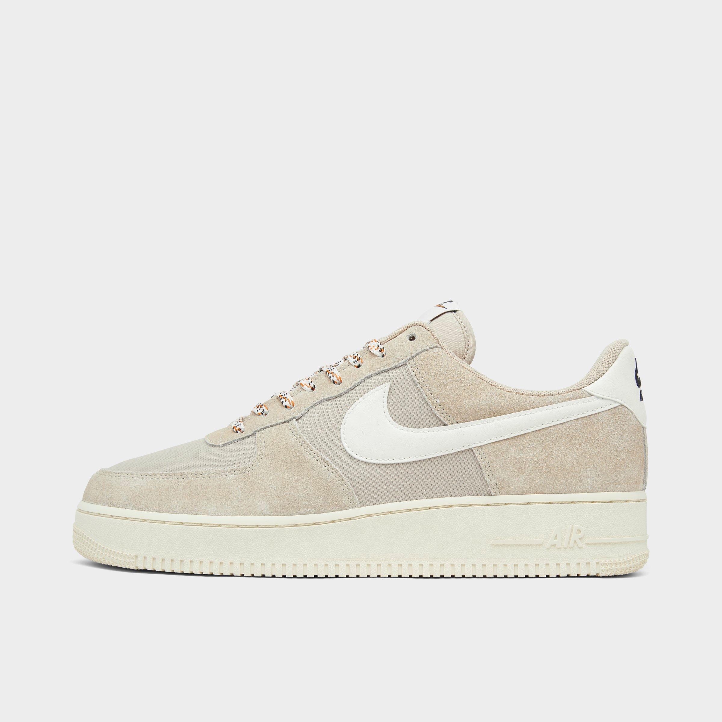 Nike Force 1 '07 Lv8 And Canvas Sneakers In Rattan/sail/rattan/alpha Orange ModeSens