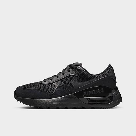 Nike Big Kids' Air Max Systm Casual Shoes In Black/anthracite/black
