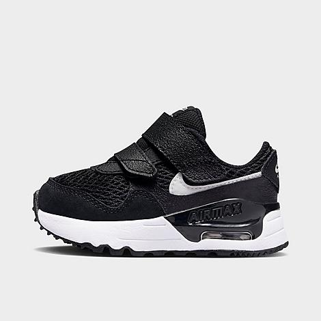 Nike Babies'  Kids' Toddler Air Max Systm Casual Shoes In Black/wolf Grey/white