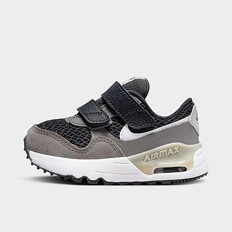 Nike Babies'  Kids' Toddler Air Max Systm Casual Shoes In Dark Smoke Grey/flat Pewter/light Iron Ore/white