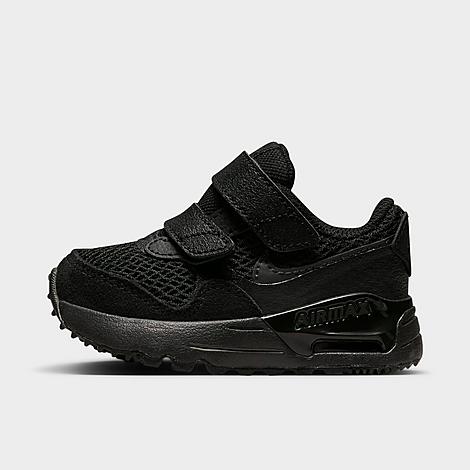 Nike Babies'  Kids' Toddler Air Max Systm Casual Shoes In Black/black/anthracite