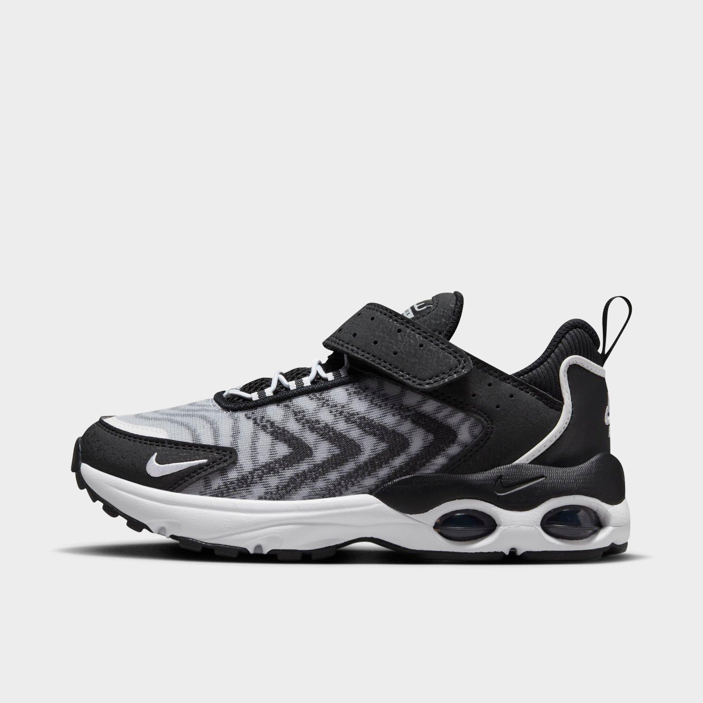Nike Little Kids' Air Max Tw Casual Shoes In Black/white/black/white