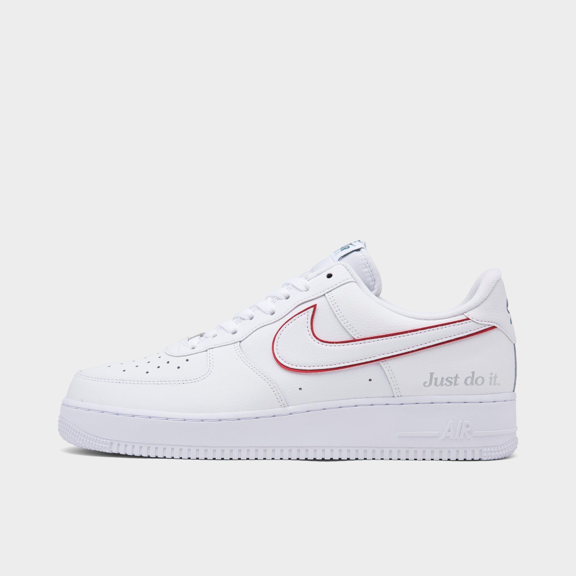 air force 1 low just do it white