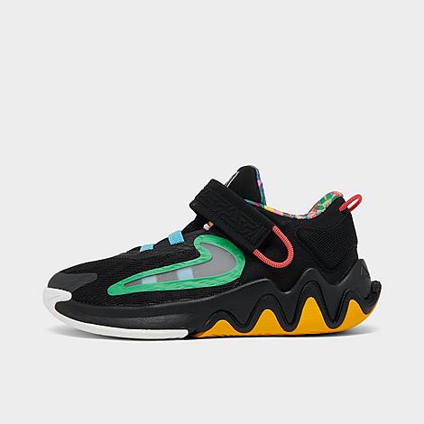 Nike Little Kids' Giannis Immortality 2 Basketball Shoes In Black/pink Glow/electric Algae