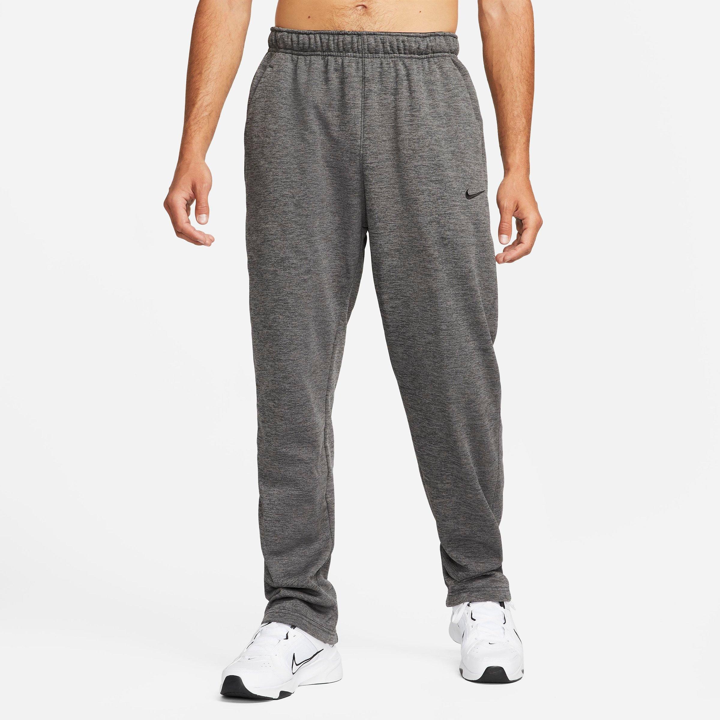 Nike Men's Therma-FIT Sweatpants in Grey/Charcoal Heather Size MT 100% Polyester