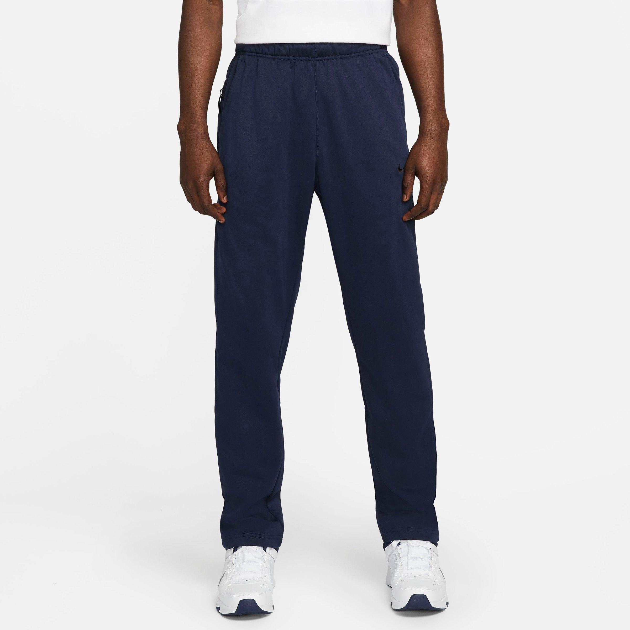 Nike Men's Therma-FIT Sweatpants in Obsidian/Obsidian/Black Size: Small
