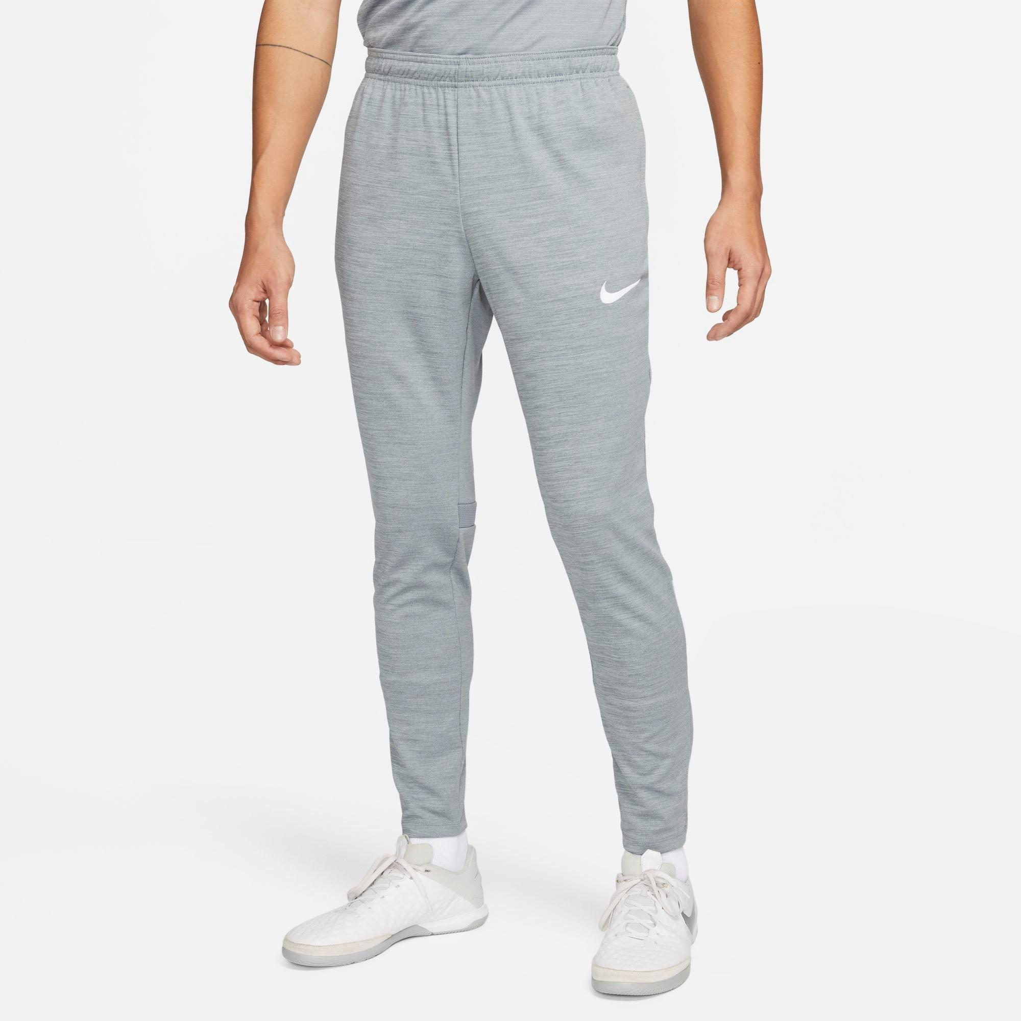 Nike Men Grey Solid AS M DRY ACDMY DRI-FIT Soccer Track Pants