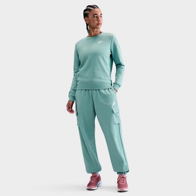 Women's Nike Sportswear Club Fleece Mid-Rise Oversized Cargo Sweatpants