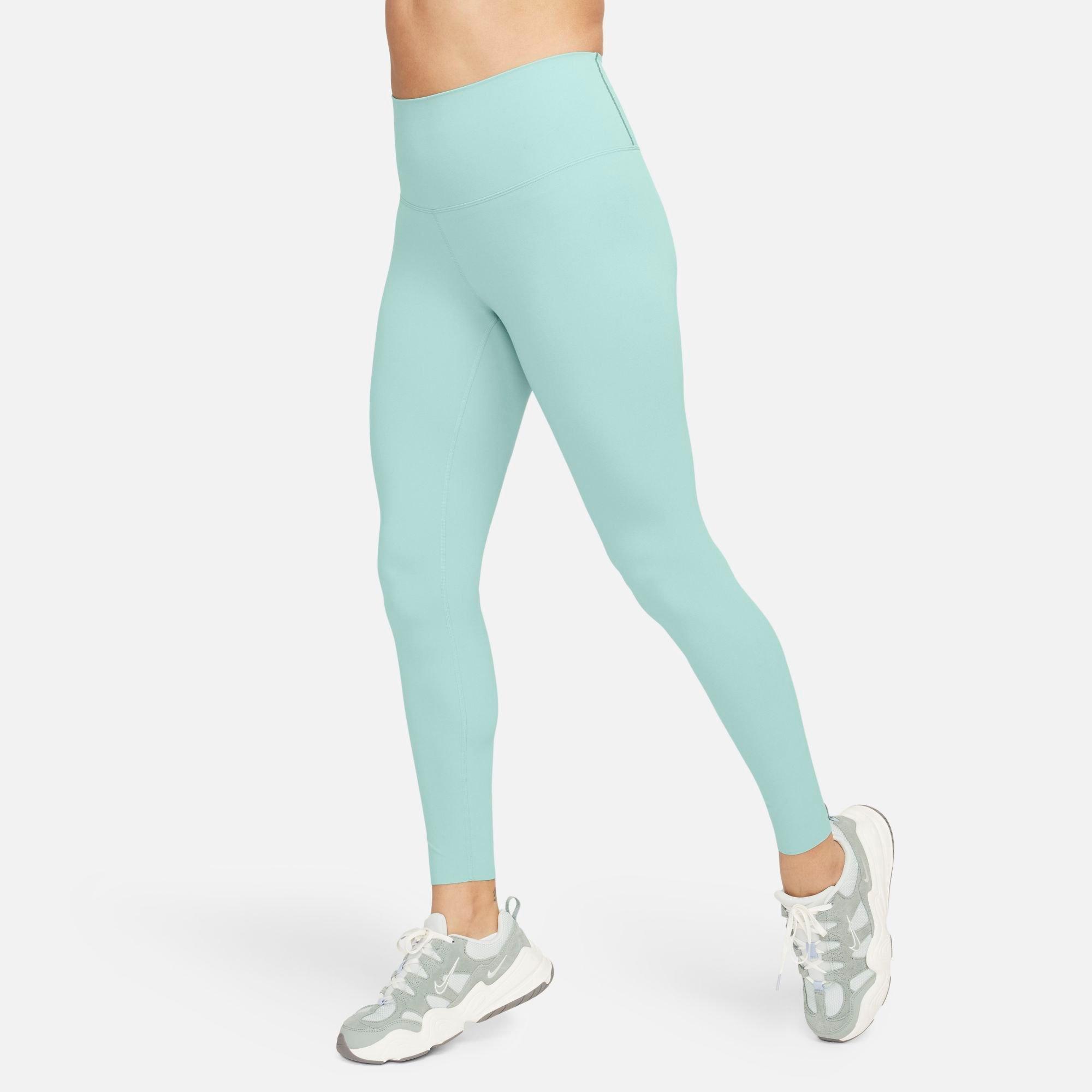 Nike Zenvy Dri-fit High Waist Leggings In Mineral/black