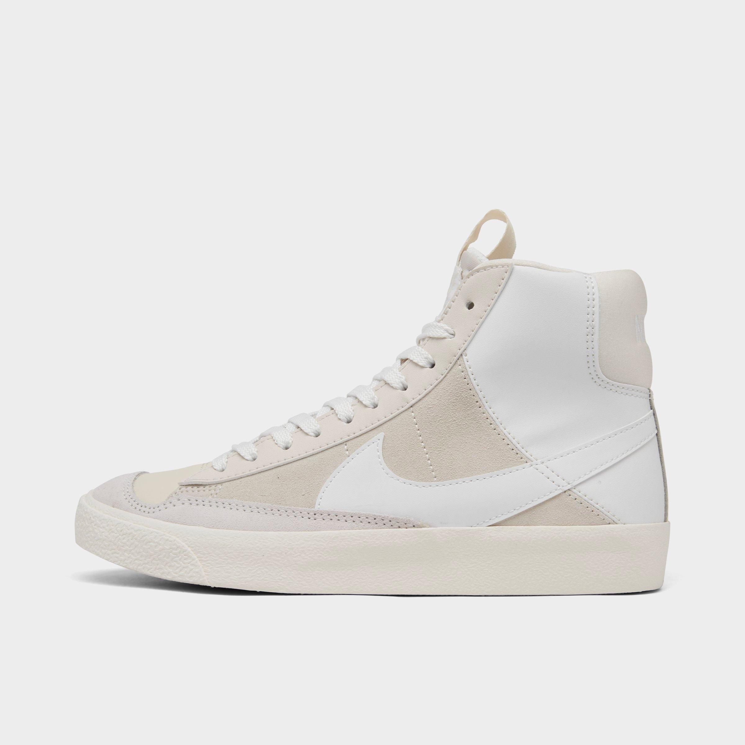 Nike Big Kids' Blazer Mid '77 Se Dance Casual Shoes In Summit White/white/phantom